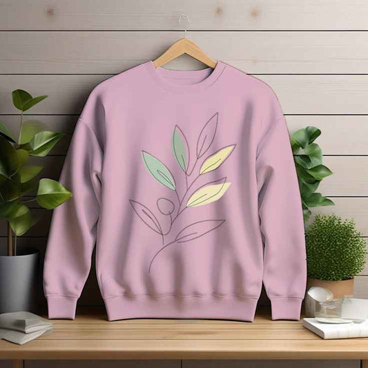 Sweatshirt - Abstract Plant