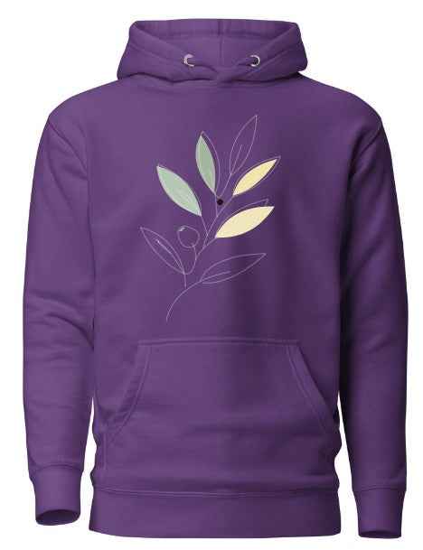 Hoodie - Abstract Plant