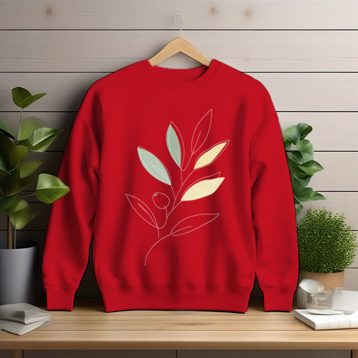 Sweatshirt - Abstract Plant