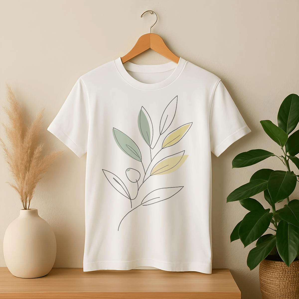 T-shirt - Abstract Plant