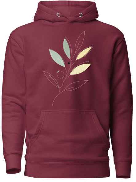 Hoodie - Abstract Plant