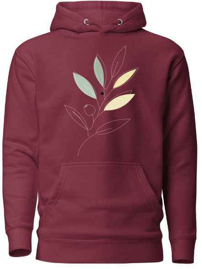 Hoodie - Abstract Plant