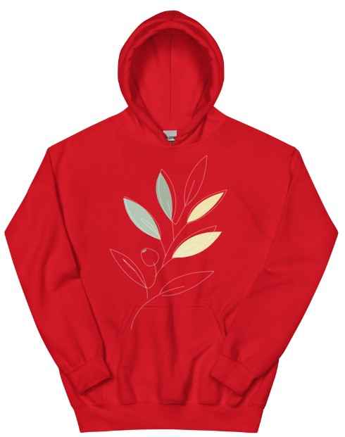 Hoodie - Abstract Plant